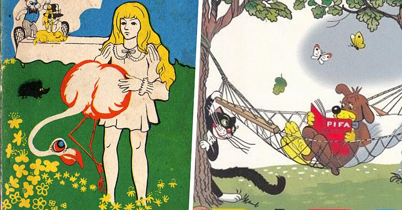 Tests: Vai atpazīsi bērnu grāmatas pēc to ilustrācijām?