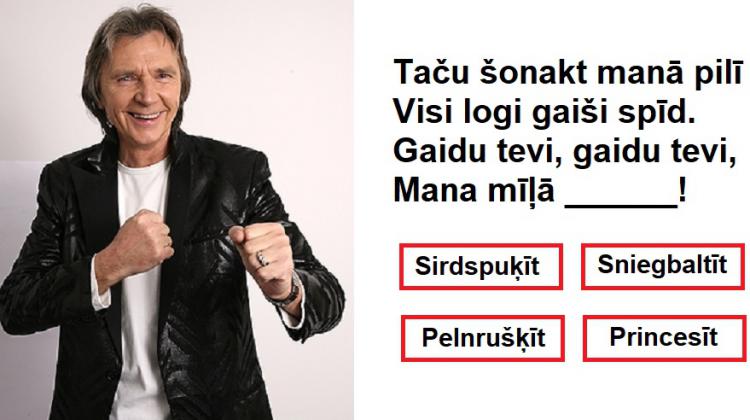 Tests: Pārbaudi, cik labi pārzini Viktora Lapčenoka dziesmu vārdus