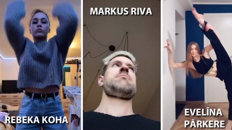 Slaveni latvieši, kuri regulāri publicē savus video «TikTok» aplikācijā