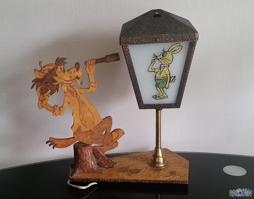 Retro lampa "Ну, погоди!"