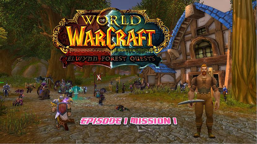 WoW Battle for Azeroth: Elwynn Forest S1 E1 Quest Beating Them Back!