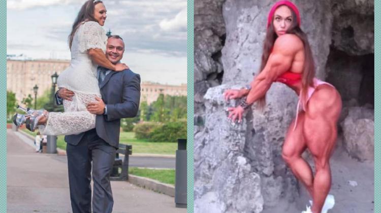 Kad sievas muskuļi ir lielāki nekā vīra muskuļi (15 fotoattēli)