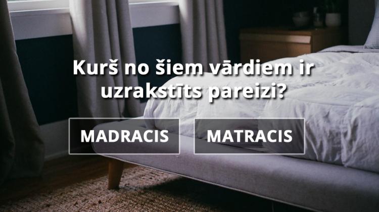 Tests gudriniekiem: Vai tu proti rakstīt pareizi latviešu valodā?