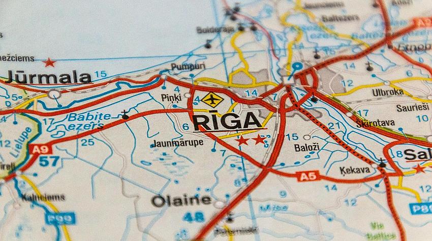 Tests: Vai vari atpazīt 10 pilsētas pēc to atrašanās vietas kartē?