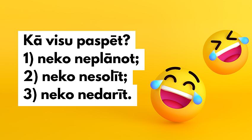 Izcili joki labākam noskaņojumam (10 joki)