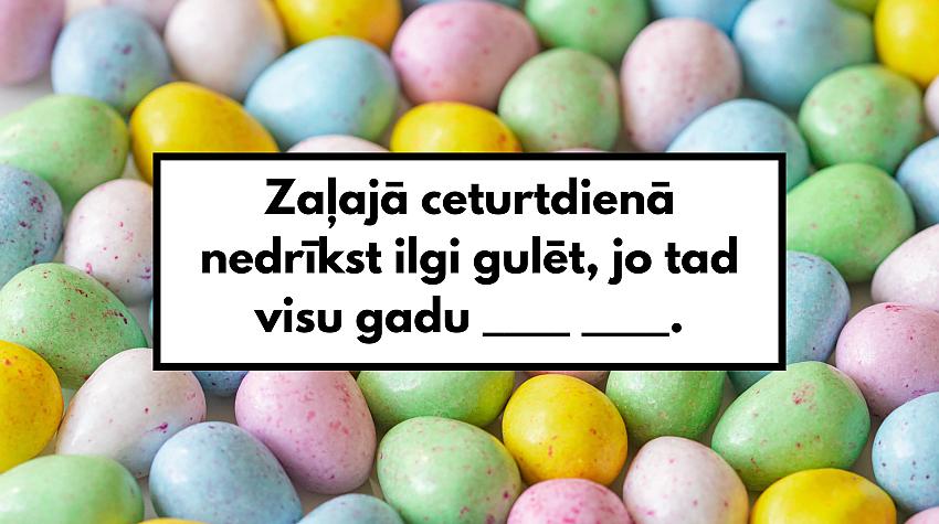 Vai tu zini šos Zaļās ceturtdienas ticējumus: ko darīt un ko nedarīt?