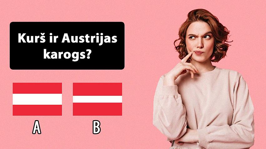 Tests: Vai zini, kurš karogs ir īstais?
