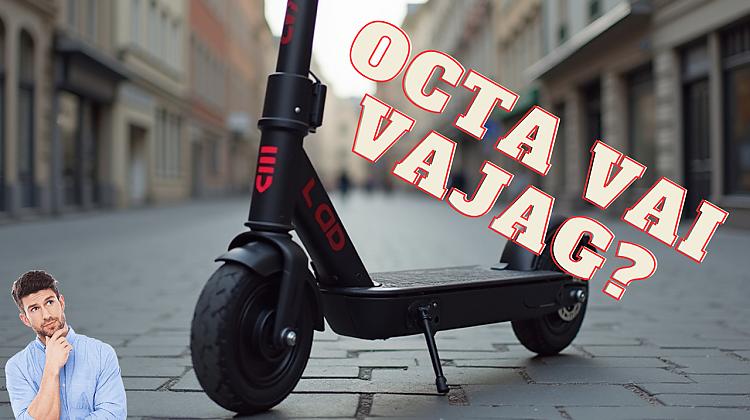 Elektroskrejriteņa apdrošināšana (OCTA) 1.jūlijs