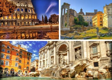 Roma Itālijas galvaspilsēta Tā... Autors: Fosilija Pasaules skaistākās senās pilsētas