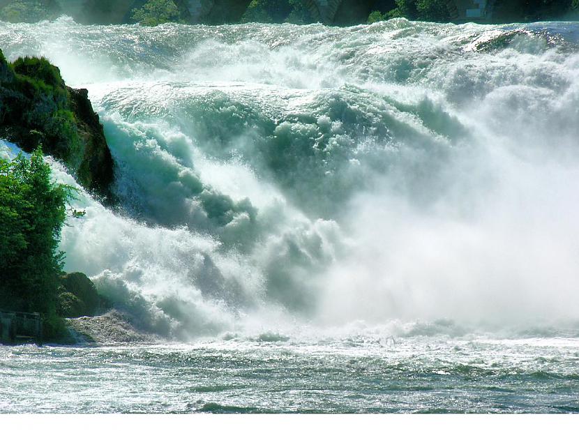 Rhine Falls ir Eiropā... Autors: khekhe Ūdenskritumu burvība