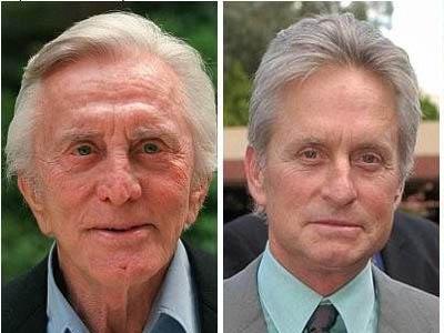 Kirk amp Michael Douglas Autors: Misa Slavenības un viņu vecāki