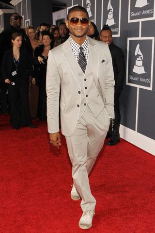 Usher in Emporio Armani Autors: kerli121 52nd Grammy Awards