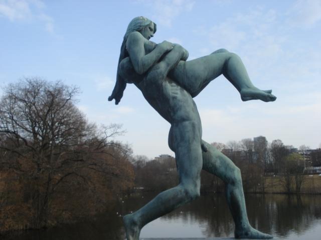 Vigeland skulptūru muzejs kurā... Autors: Samaara Oslo.