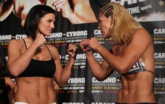 Gina Carano vs Cristiane... Autors: papinsh Gina Carano - skaistākā sieviete MMA