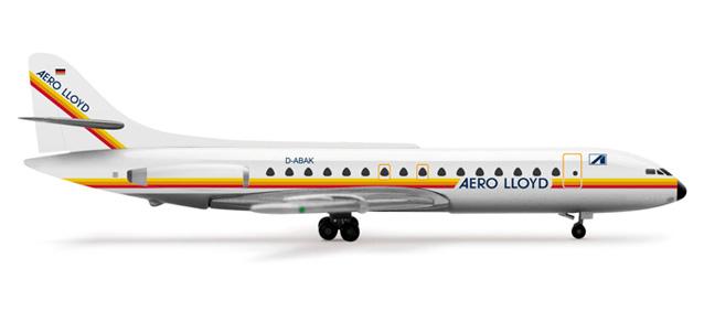 Aero Lloyd Sud Aviation... Autors: Pupsik Lidmašīnu modelīši kolekcionāriem.