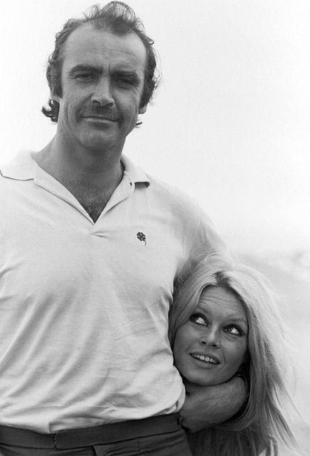 Sean Connery un Brigitte... Autors: UglyPrince Reti redzētas slavenu cilvēku bildes!