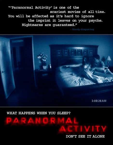 paranormal activity viens no... Autors: Damien 10 filmas patīkamam vakaram
