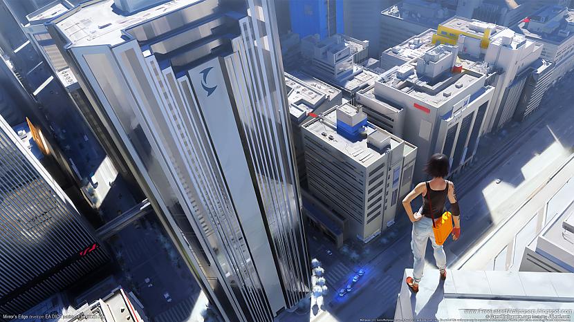 Mirrors Edge Autors: greenkid 99 Labākie spēļu wallpaperi HQ