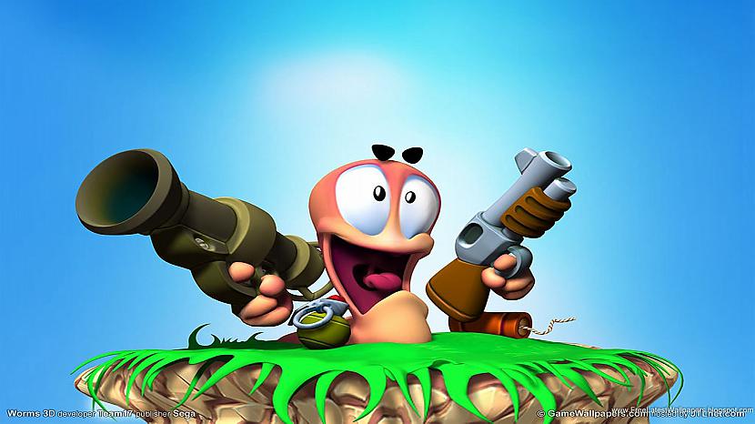 Worms Autors: greenkid 99 Labākie spēļu wallpaperi HQ