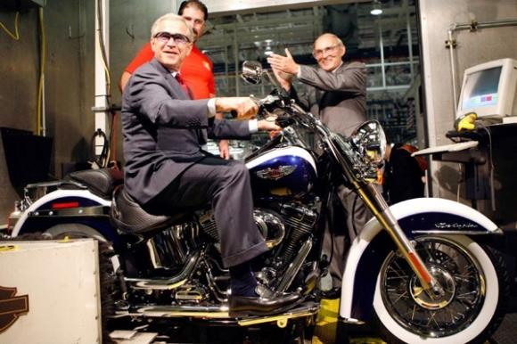 Harley Davidson rūpnīcā Autors: LAGERZ Džordža buša foto hronika