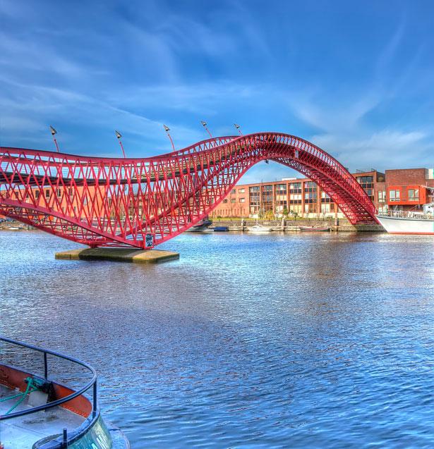 Red Bridge Oude Diemen North... Autors: Samaara Tilti.