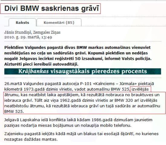 Jo automašīnas markai nav nu... Autors: Tomatiish Ak mūsu Latvija.!