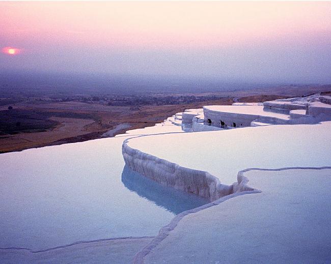 PAMUKKALE Turcija   Neparasti... Autors: corvine 5 savādas vietas pasaulē