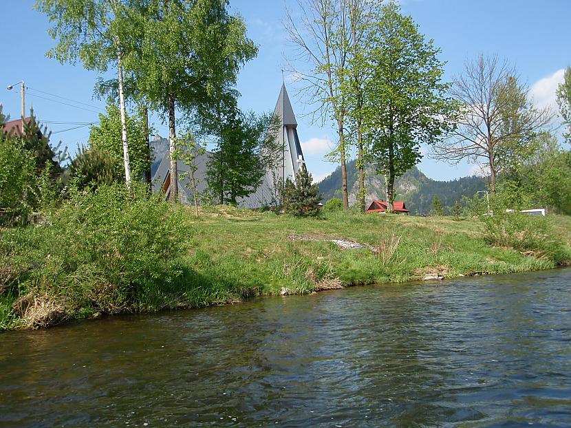 Tipiska poļu baznīca Autors: Almucha Brīnišķīga vieta Slovākijā, Pieniny Nacioālais parks