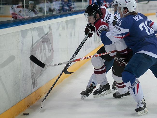   Autors: ak34 FOTO: Latvijas hokeja izlase uzvar pirmajā pārbaudes spēl