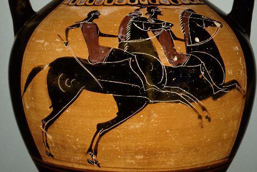 Jāšana Šīs bija jāšanas uz... Autors: AndOne Antīkās Olimpiskās spēles Senajā Grieķijā (Hellādā)