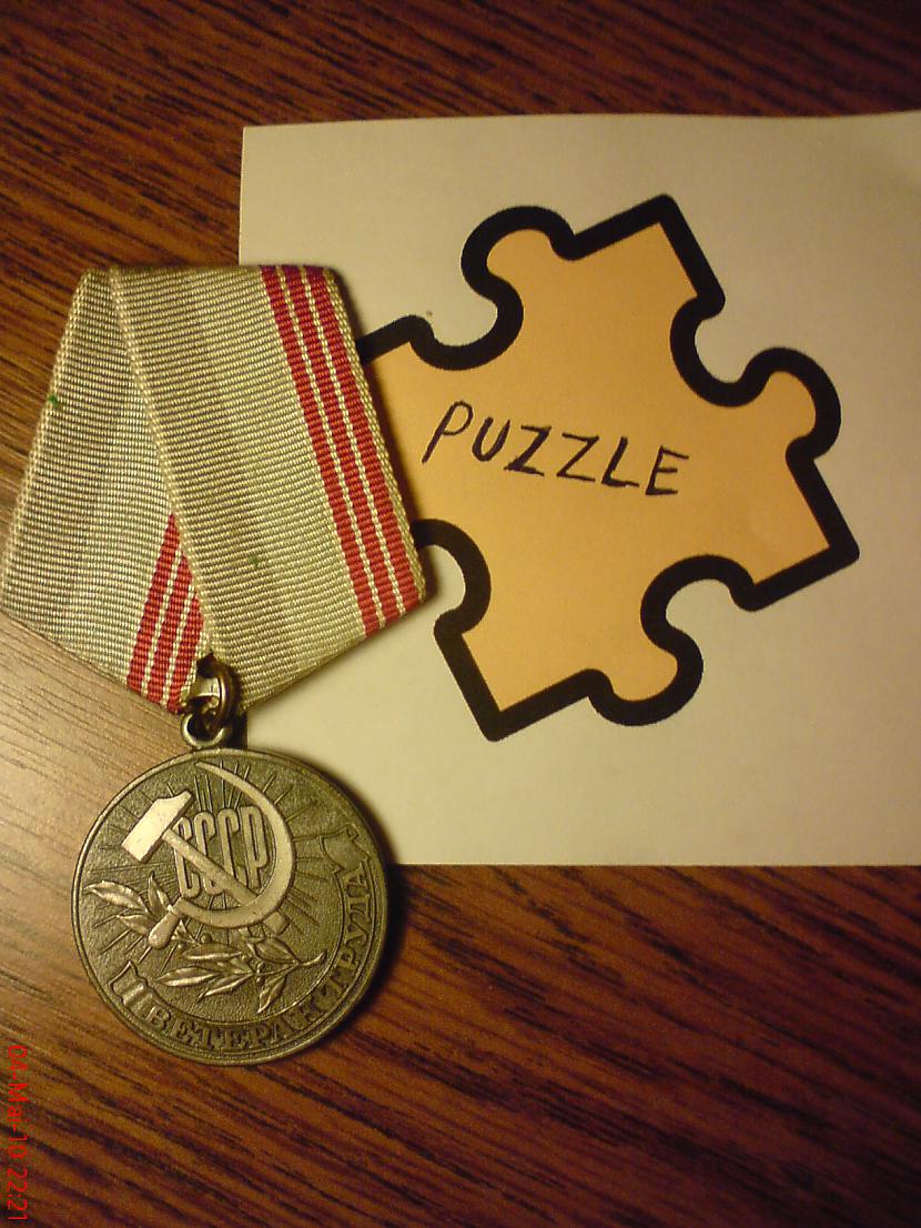  Autors: Puzzle Medaļa