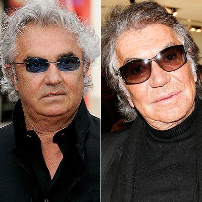 Flavio Briatore un Roberto... Autors: Hibrits Slavenības, kas ellīgi līdzinās citām slavenībām