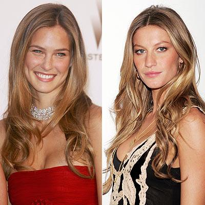 Bar Rafaeli un Gisele Bndchen Autors: Hibrits Slavenības, kas ellīgi līdzinās citām slavenībām