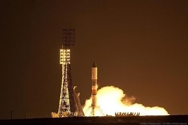 Starts Autors: Spridzinatajs Baikonur, Soyuz raķetes palaišana