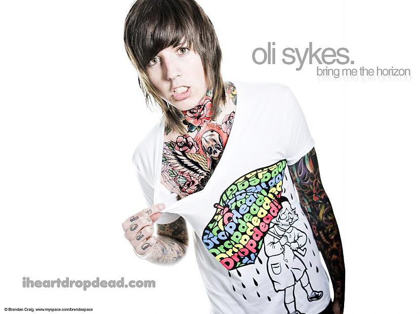 oli sykes bring me the horizon wallpaper