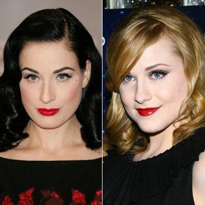 Evan Rachel Wood un Dita von... Autors: murmuliic Līdzīgas slavenības