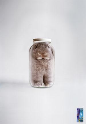 Control Extra Lube Rabbit Autors: magenta 160 kreatīvas un uzmanību cienīgas reklāmas no visas pas