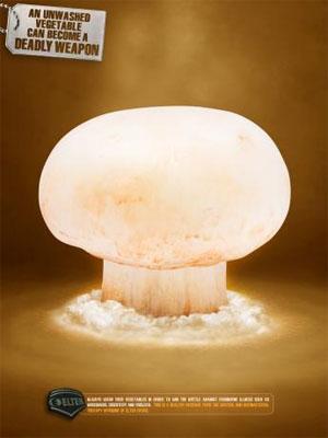 Elter Drugs Mushroom Autors: magenta 160 kreatīvas un uzmanību cienīgas reklāmas no visas pas