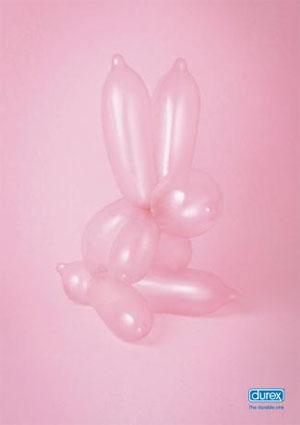 Durex Bunny Autors: magenta 160 kreatīvas un uzmanību cienīgas reklāmas no visas pas