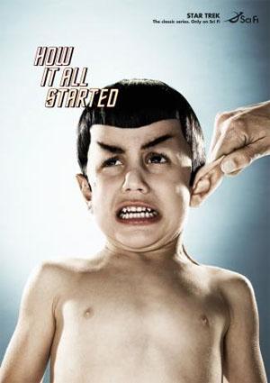 Sci Fi Channel Spock Autors: magenta 160 kreatīvas un uzmanību cienīgas reklāmas no visas pas
