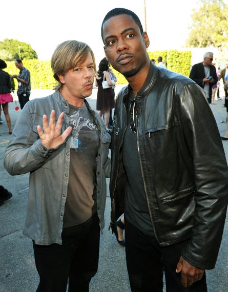 David Spade and Chris Rock Autors: mjaau 2010 Movie Awards - aizkulises!