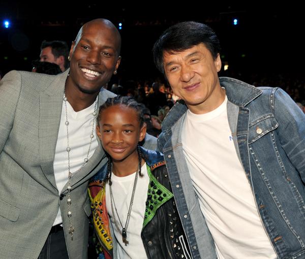 Tyrese Gibson Jaden Smith and... Autors: mjaau 2010 Movie Awards - aizkulises!