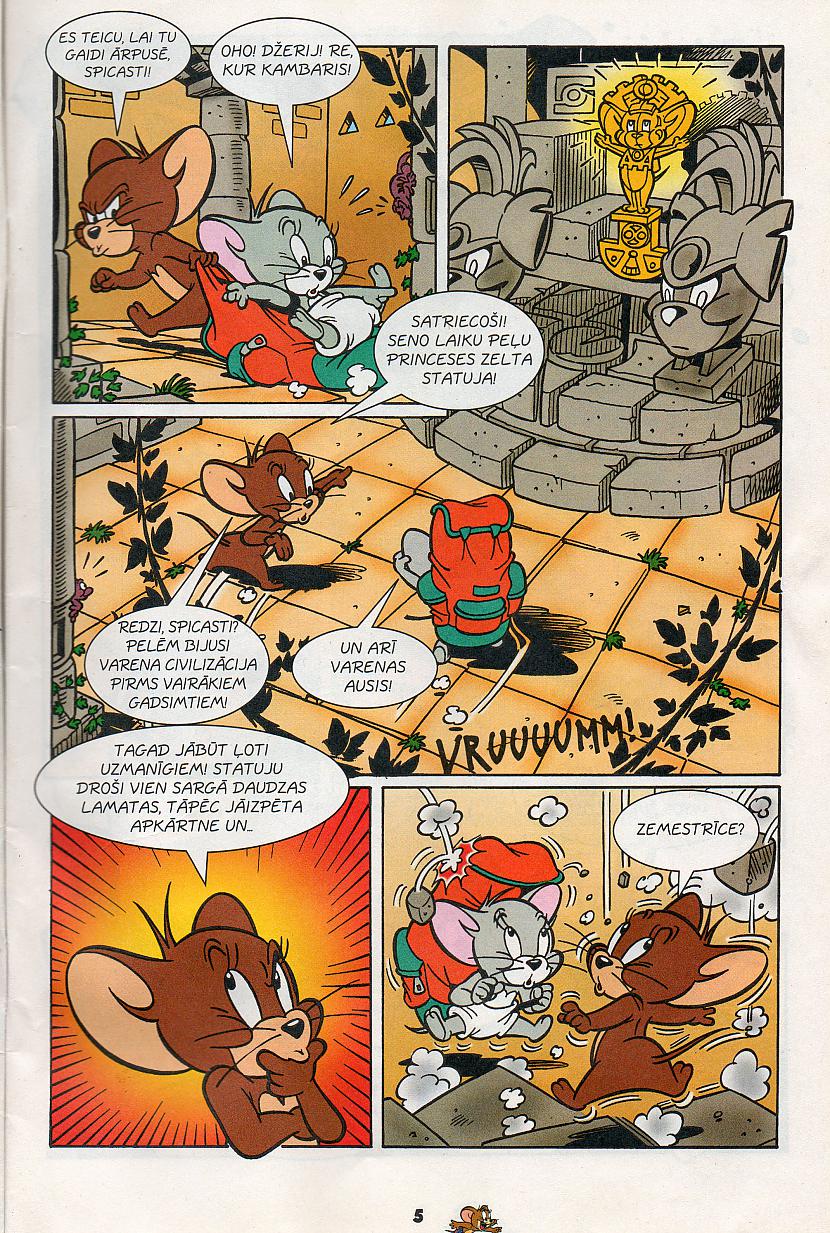  Autors: Kāmis Tom & Jerry komikss