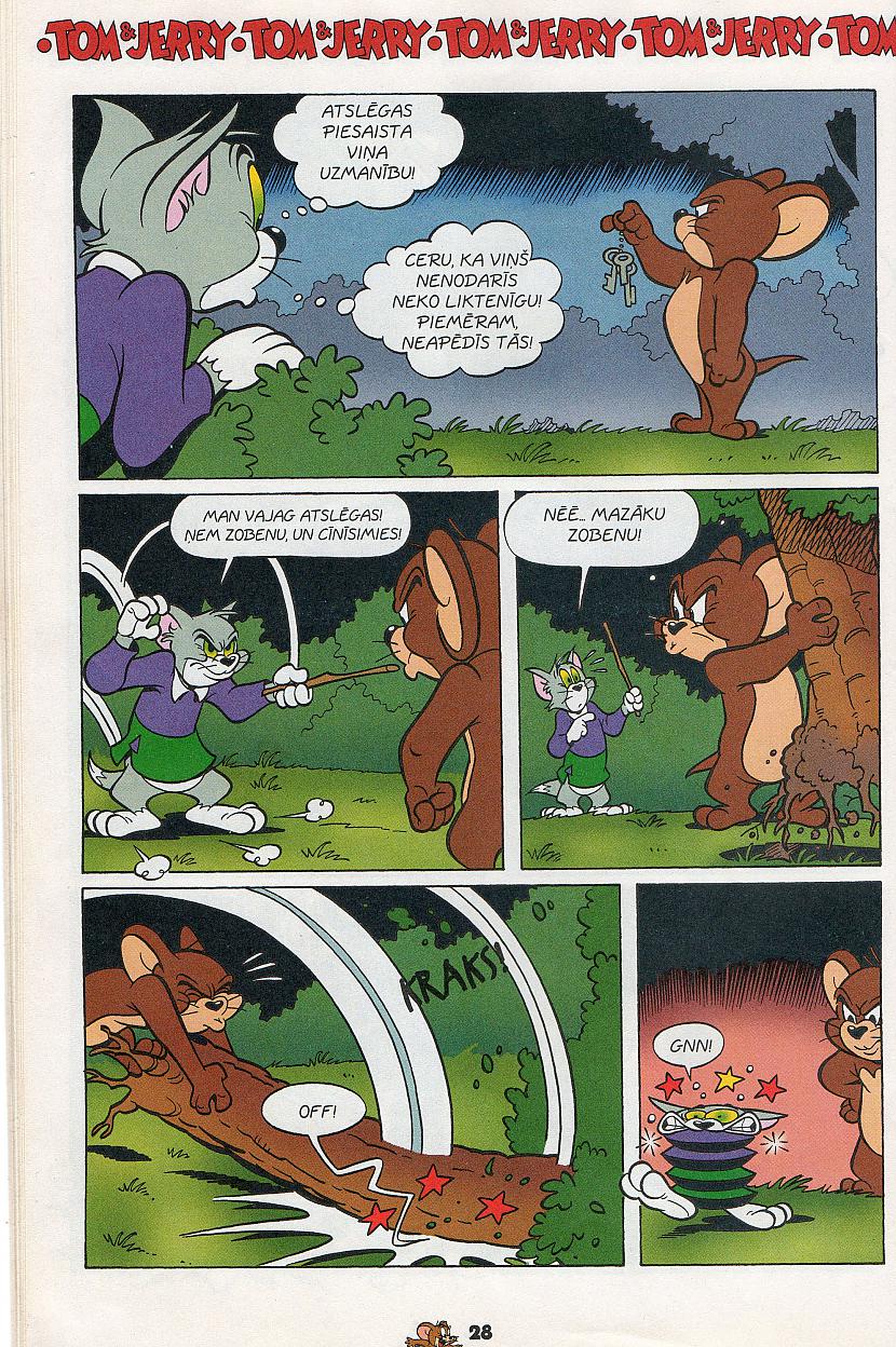  Autors: Kāmis Tom & Jerry komikss