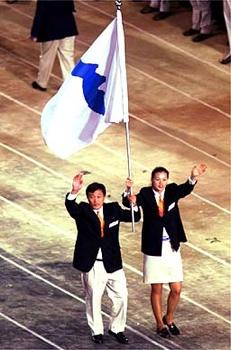 Dienvidkoreja un Ziemeļkoreja... Autors: ainiss13 Emocionālākie olimpisko spēļu mirkļi