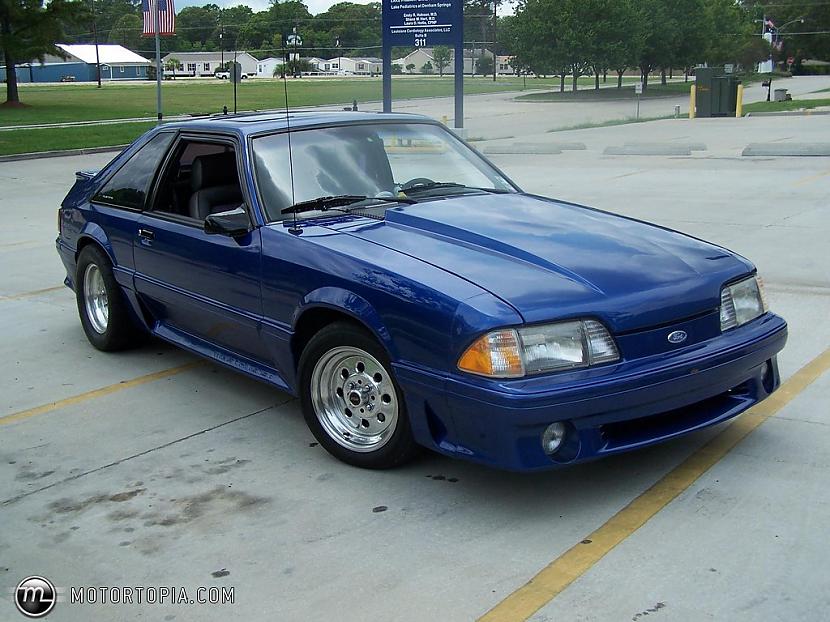 1989 Autors: Mo42 Ford Mustang evolucija bildes