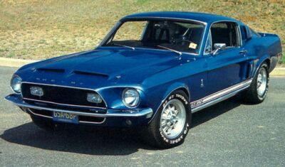 1968 Autors: Mo42 Ford Mustang evolucija bildes