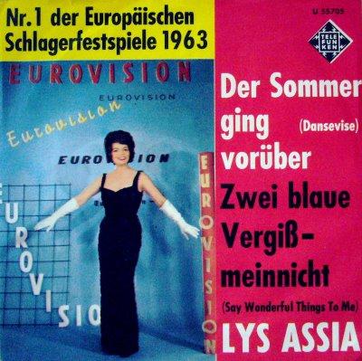 1956Switzerland Lys Assia... Autors: DrumGirl Eurovision 1956-1966