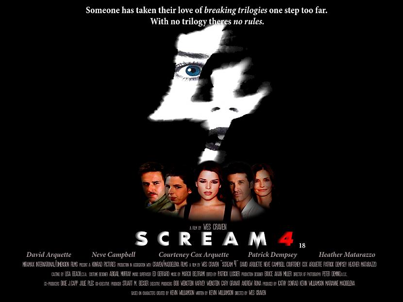 Scream 4  Kliedziens 4 Autors: unbannaby Filmas, kuras gaidāmas 2011. gadā.