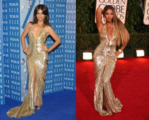 Penelope Cruz vsBeyonce Autors: MarieSirius The same outfit.